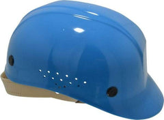 North - 4-Point Suspension, High Density Polyethylene Bump Cap - Pinlock, Vented, Sky Blue - Benchmark Tooling