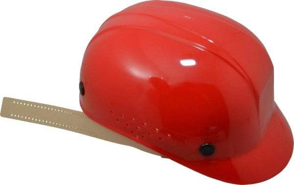 North - 4-Point Suspension, High Density Polyethylene Bump Cap - Pinlock, Vented, Red - Benchmark Tooling