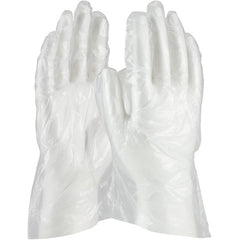 ‎65-543/L Disposable Gloves - Ambi-Dex Disposable Polyethylene - Food Grade - Embossed - 100/Bx - 1 mil