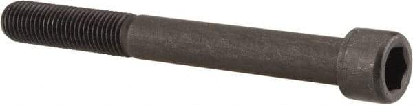 Value Collection - 7/8-9 UNC Hex Socket Drive, Socket Cap Screw - Alloy Steel, Black Oxide Finish, Partially Threaded, 8" Length Under Head - Benchmark Tooling