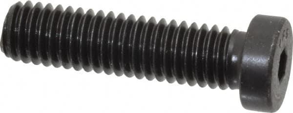 Value Collection - 3/8-16 UNC Hex Socket Drive, Low Socket Cap Screw - Alloy Steel, Black Oxide Finish, Fully Threaded, 1-1/2" Length Under Head - Benchmark Tooling