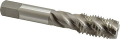 OSG - 3/4-10 UNC 4 Flute Plug Spiral Flute Tap - High Speed Steel, Bright Finish, 4-1/4" OAL, Right Hand Flute, Right Hand Thread, H3, Series 106/107 - Benchmark Tooling