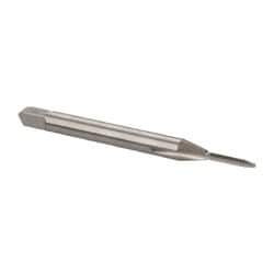 OSG - #00-90 UNC 2 Flute Bright Finish High Speed Steel Straight Flute Standard Hand Tap - Plug, Right Hand Thread, 1-9/16" OAL, 1/4" Thread Length, H2 Limit, Oversize - Exact Industrial Supply