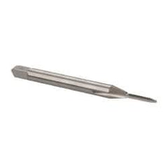 OSG - #00-90 UNC 2 Flute Bright Finish High Speed Steel Straight Flute Standard Hand Tap - Plug, Right Hand Thread, 1-9/16" OAL, 1/4" Thread Length, H2 Limit, Oversize - Exact Industrial Supply
