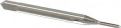 OSG - #00-96 UNC 2 Flute Bright Finish High Speed Steel Straight Flute Standard Hand Tap - Bottoming, Right Hand Thread, 1-9/16" OAL, 1/4" Thread Length, H2 Limit, Oversize - Benchmark Tooling