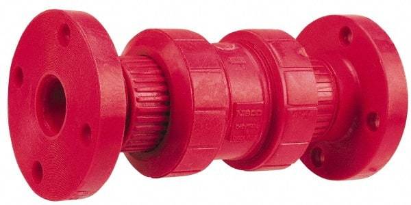 NIBCO - 1/2" PVDF Check Valve - Flanged, 1,360 WOG - Benchmark Tooling