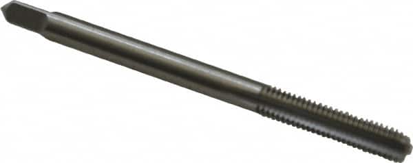 OSG - #4-40 UNC, H1, 3 Flute, Bottoming Chamfer, Bright Finish, High Speed Steel Hand STI Tap - 1-7/8" OAL, 9/16" Thread Length, 0.11" Square Size, Series 126 - Exact Industrial Supply
