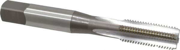 OSG - 5/16-24 UNF, H3, 4 Flute, Bottoming Chamfer, Bright Finish, High Speed Steel Hand STI Tap - 2-23/32" OAL, 1-1/8" Thread Length, 0.238" Square Size, Series 126 - Exact Industrial Supply