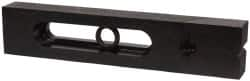 Jergens - 6-5/8" OAL x 1-1/2" Overall Width, High Grip Nose, Steel Manual Edge Clamp - Black Oxide Coating, 7/8" High, 1/2" Socket Cap Screw Slot, 3-3/4" Travel - Benchmark Tooling