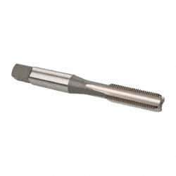 OSG - 5/16-32 UNEF 4 Flute Bright Finish High Speed Steel Straight Flute Standard Hand Tap - Bottoming, Right Hand Thread, 2-23/32" OAL, 1-1/8" Thread Length, H3 Limit, Oversize - Exact Industrial Supply