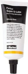 Parker - 2 oz Super O Lube, V Ring, U Cup & Piston Cup - PTFE, Use with Any Rubber Polymer - Benchmark Tooling
