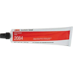 3M - 5 oz Tube Silver Caulk/Sealant - 93°C Max Operating Temp, Series 2084 - Benchmark Tooling