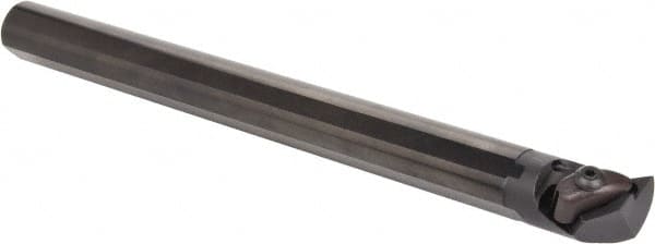 Kennametal - 1.3" Min Bore Diam, 12" OAL, 1" Shank Diam, A-DDUN-KC Indexable Boring Bar - DN.. Insert, Clamp Holding Method - Benchmark Tooling