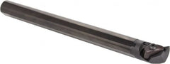 Kennametal - 1.3" Min Bore Diam, 12" OAL, 1" Shank Diam, A-DDUN-KC Indexable Boring Bar - DN.. Insert, Clamp Holding Method - Benchmark Tooling