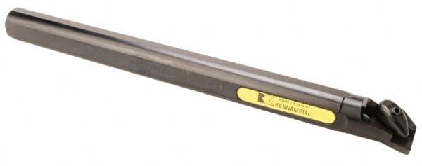 Kennametal - 1.76" Min Bore Diam, 14" OAL, 1-1/2" Shank Diam, A-DCFN-KC Indexable Boring Bar - CN.. Insert, Clamp Holding Method - Benchmark Tooling
