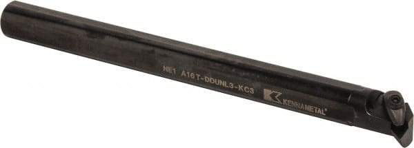 Kennametal - 1.3" Min Bore Diam, 12" OAL, 1" Shank Diam, A-DDUN-KC Indexable Boring Bar - DN.. Insert, Clamp Holding Method - Benchmark Tooling