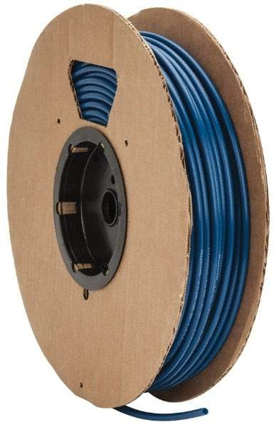 Parker - 0.18" ID x 1/4" OD, 1/32" Wall Thickness, 250' Long, Nylon Tube - Blue, 250 Max psi, -65 to 200°F - Benchmark Tooling