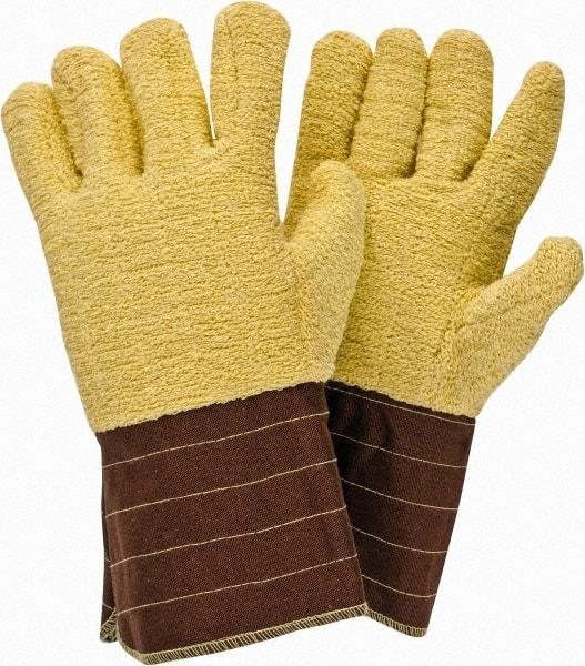 Jomac Products - Size XL Wool Lined Kevlar Heat Resistant Glove - 13" OAL, Gauntlet Cuff - Benchmark Tooling