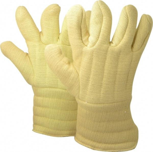 Jomac Products - Size L Wool Lined Kevlar Heat Resistant Glove - 13" OAL, Gauntlet Cuff - Benchmark Tooling