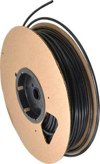 Parker - 1/8" ID x 1/4" OD, 1/16" Wall Thickness, 250' Long, Nylon Tube - Black, 500 Max psi, -65 to 200°F - Benchmark Tooling