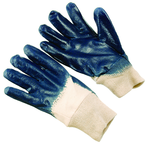 Nitrile Rubber Smooth Surface Gloves - Large (dozen pair) - Benchmark Tooling