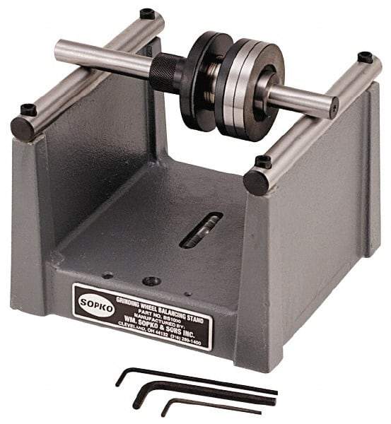 Sopko - 6-1/2" Wide x 4-3/16" High, Static Wheel Balance Kit - 4" Throat - Benchmark Tooling