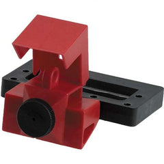 Brady - Electrical Equipment Lockouts Type: Oversized Circuit Breaker Maximum Cord Diameter (Decimal Inch): 0.2812 - Benchmark Tooling