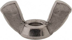 Value Collection - M6x1.00 Metric Coarse, Stainless Steel Standard Wing Nut - Grade 316, Austenitic Grade A4, 27.5mm Wing Span, 13.6mm Wing Span - Benchmark Tooling