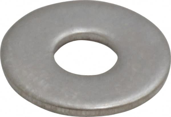 Value Collection - M4 Screw, Grade 18-8 Stainless Steel Fender Flat Washer - 4.3mm ID x 12mm OD, Plain Finish - Benchmark Tooling