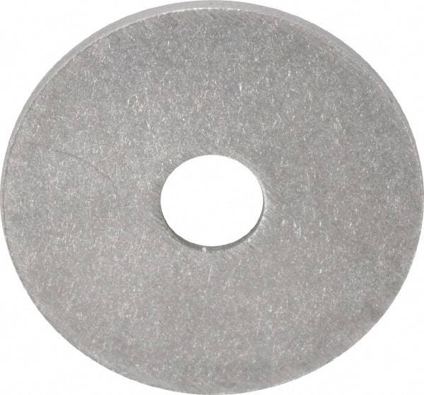 Value Collection - M3 Screw, Grade 18-8 Stainless Steel Fender Flat Washer - 3.2mm ID x 14mm OD, Plain Finish - Benchmark Tooling
