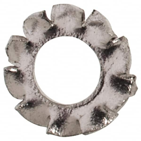 Value Collection - M2 Screw, 2.2mm ID, Stainless Steel External Tooth Lock Washer - 4.5mm OD, Uncoated, Grade 18-8 & Austenitic A2 - Benchmark Tooling