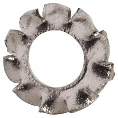 Value Collection - M2 Screw, 2.2mm ID, Stainless Steel External Tooth Lock Washer - 4.5mm OD, Uncoated, Grade 18-8 & Austenitic A2 - Benchmark Tooling