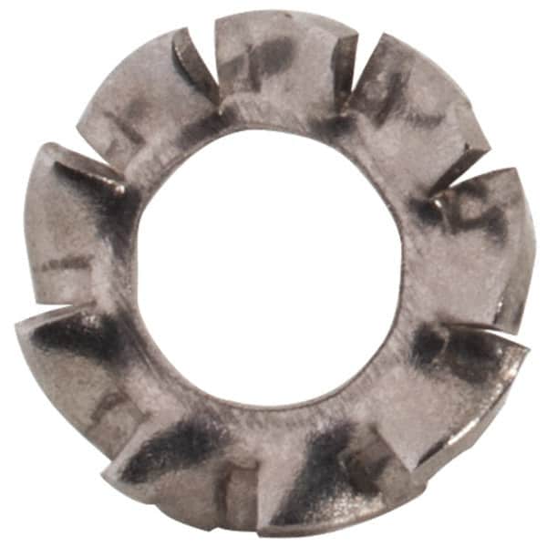 Value Collection - M2.5 Screw, 2.7mm ID, Stainless Steel External Tooth Lock Washer - 5.5mm OD, Uncoated, Grade 18-8 & Austenitic A2 - Benchmark Tooling