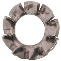 Value Collection - M2.5 Screw, 2.7mm ID, Stainless Steel External Tooth Lock Washer - 5.5mm OD, Uncoated, Grade 18-8 & Austenitic A2 - Benchmark Tooling