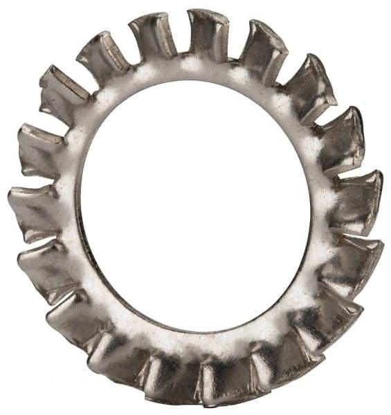 Value Collection - M14 Screw, 15mm ID, Stainless Steel External Tooth Lock Washer - 24mm OD, Uncoated, Grade 18-8 & Austenitic A2 - Benchmark Tooling