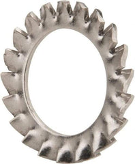 Value Collection - M22 Screw, 23mm ID, Stainless Steel External Tooth Lock Washer - 36mm OD, Uncoated, Grade 18-8 & Austenitic A2 - Benchmark Tooling