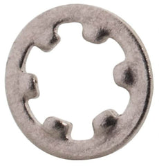 Value Collection - M2 Screw, 2.2mm ID, Stainless Steel Internal Tooth Lock Washer - 4.5mm OD, Uncoated, Grade 18-8 & Austenitic A2 - Benchmark Tooling