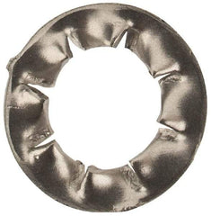 Value Collection - M5 Screw, 5.3mm ID, Stainless Steel Internal Tooth Lock Washer - 10mm OD, Uncoated, Grade 18-8 & Austenitic A2 - Benchmark Tooling