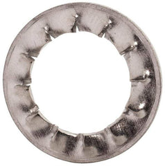 Value Collection - M12 Screw, 13mm ID, Stainless Steel Internal Tooth Lock Washer - 20.5mm OD, Uncoated, Grade 18-8 & Austenitic A2 - Benchmark Tooling