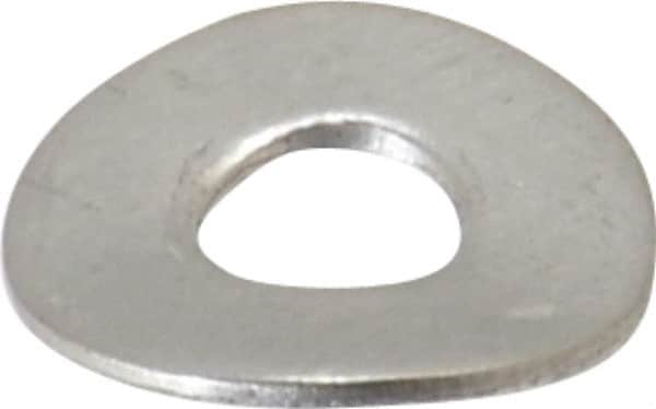 Value Collection - M3 Screw, 3.2mm ID x 8mm OD, Grade 18-8 Stainless Steel Wave Disc Spring - 0.5mm Thick, 1.6mm Overall Height - Benchmark Tooling