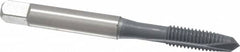 OSG - M6x1.00 Metric Coarse, 2 Flute, elektraLUBE Finish, High Speed Steel Spiral Point Tap - Plug Chamfer, Right Hand Thread, 2-1/2" OAL, 1" Thread Length, 6H Class of Fit, Series 102M - Exact Industrial Supply