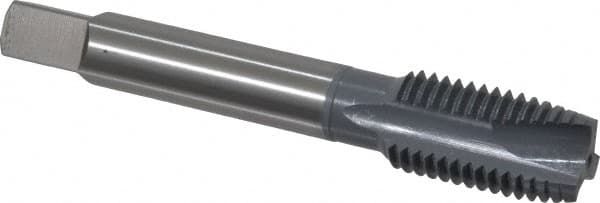 OSG - M16x2.00 Metric Coarse, 3 Flute, elektraLUBE Finish, High Speed Steel Spiral Point Tap - Plug Chamfer, Right Hand Thread, 3-13/16" OAL, 1-13/16" Thread Length, 6H Class of Fit, Series 102M - Exact Industrial Supply