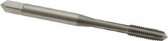 OSG - M4x0.70 Metric Coarse 6H 4 Flute Bright Finish High Speed Steel Straight Flute Standard Hand Tap - Plug, Right Hand Thread, 2-1/8" OAL, 3/4" Thread Length, D4 Limit, Oversize - Exact Industrial Supply