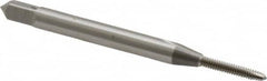 OSG - #1-64 UNC 2B 2 Flute Bright Finish High Speed Steel Straight Flute Standard Hand Tap - Plug, Right Hand Thread, 1-11/16" OAL, 3/8" Thread Length, H2 Limit, Oversize - Exact Industrial Supply