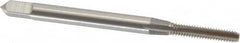 OSG - #3-48 UNC 2B 3 Flute Bright Finish High Speed Steel Straight Flute Standard Hand Tap - Bottoming, Right Hand Thread, 1-13/16" OAL, 1/2" Thread Length, H2 Limit, Oversize - Exact Industrial Supply