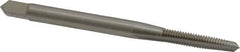 OSG - #4-48 UNF 2B 3 Flute Bright Finish High Speed Steel Straight Flute Standard Hand Tap - Taper, Right Hand Thread, 1-7/8" OAL, 9/16" Thread Length, H2 Limit, Oversize - Exact Industrial Supply