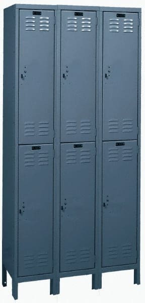 Hallowell - 6 Door, 2 Tier, ValueMax Wardrobe Lockers - Benchmark Tooling