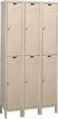 Hallowell - 6 Door, 2 Tier, ValueMax Wardrobe Lockers - Benchmark Tooling