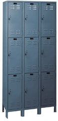 Hallowell - 9 Door, 3 Tier, ValueMax Wardrobe Lockers - Benchmark Tooling