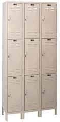 Hallowell - 9 Door, 3 Tier, ValueMax Wardrobe Lockers - Benchmark Tooling